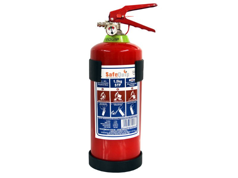 Fire Extinguisher 1.5kg Safequip -Modern Auto Parts!