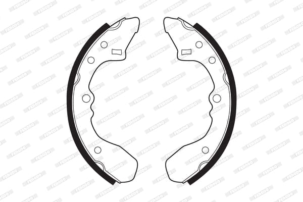 Brake Shoes Fsb238 Ford Laser Meteor Mazda 323 626 FERODO