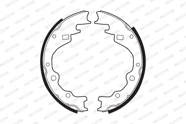 Brake Shoes Fsb288 Ford Spectron Hyundai Bakkie Hyundai Van Mazda