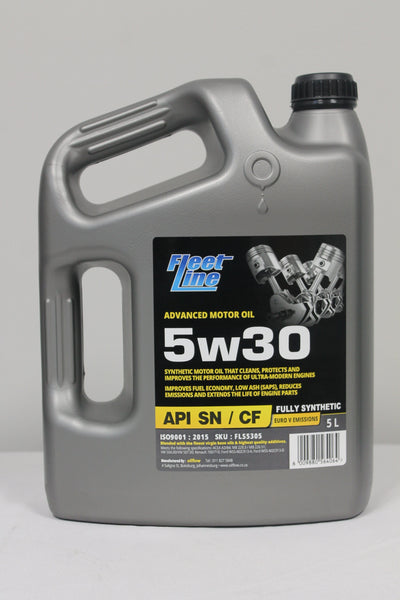 Fleetline 5W30 SN/CF FULLY SYNTHETIC Engine Oil Fleetline
