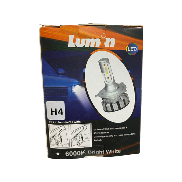 Lumin H4 Led Bulb Set 6000K - Modern Auto Parts 