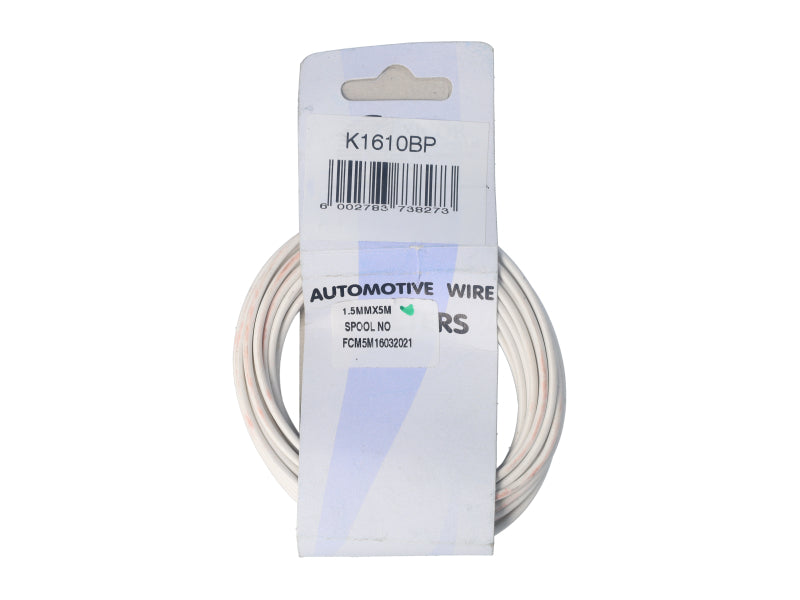 Electric Cable 1.50mm White (5M)