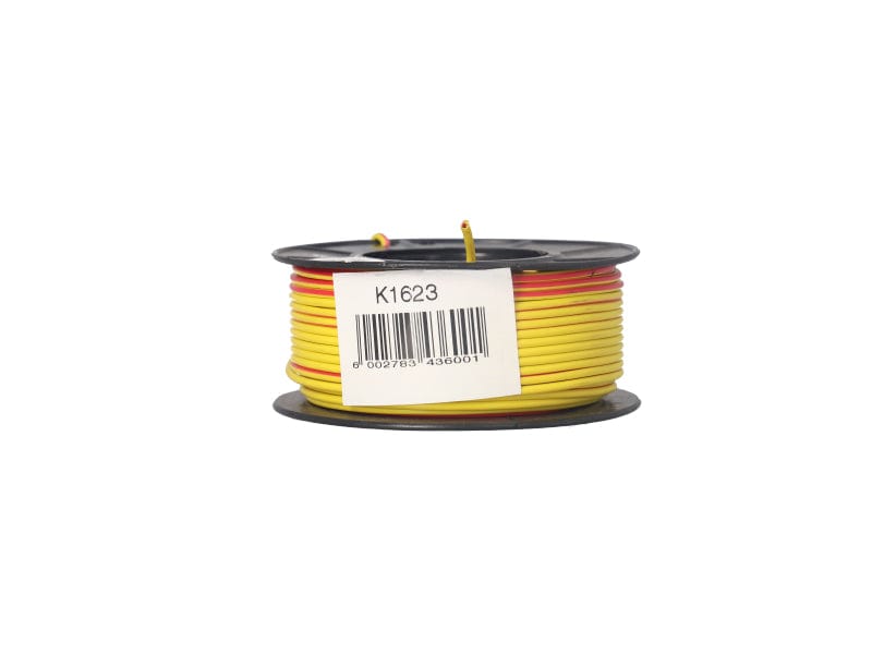 Elektriese Kabel 1.50mm Geel/Rooi (30M)