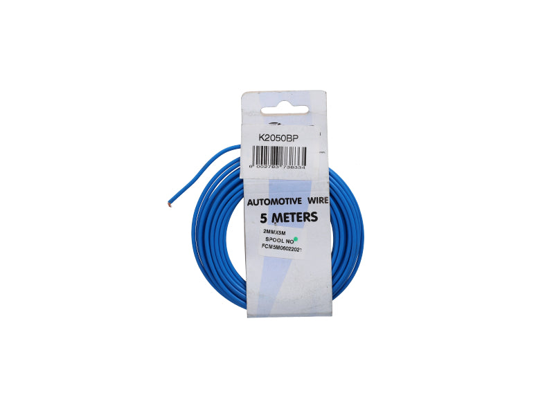 Electric Cable 2.00mm Blue (5M)