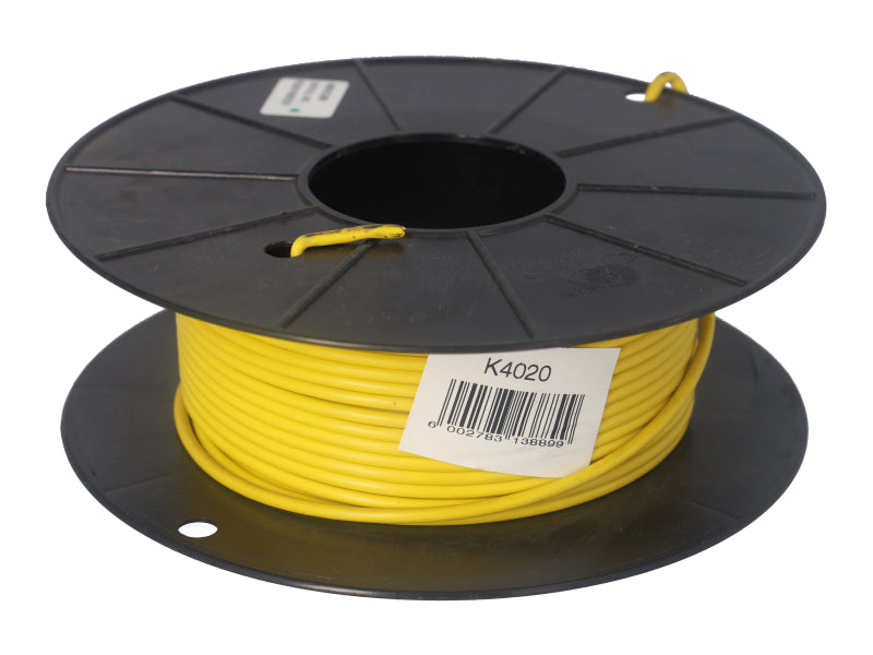 Electric Cable 4.00mm Yellow (30M)