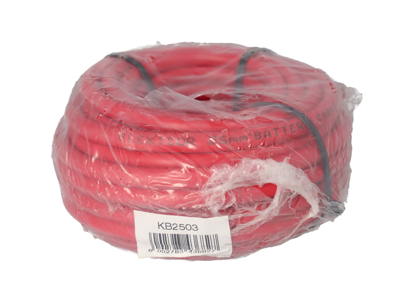 Battery Cable 25.0mm Red (10M)