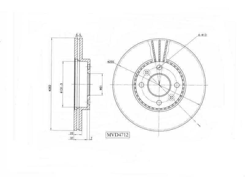 Renault Laguna Motopart (Mvd4712) - Modern Auto Parts 