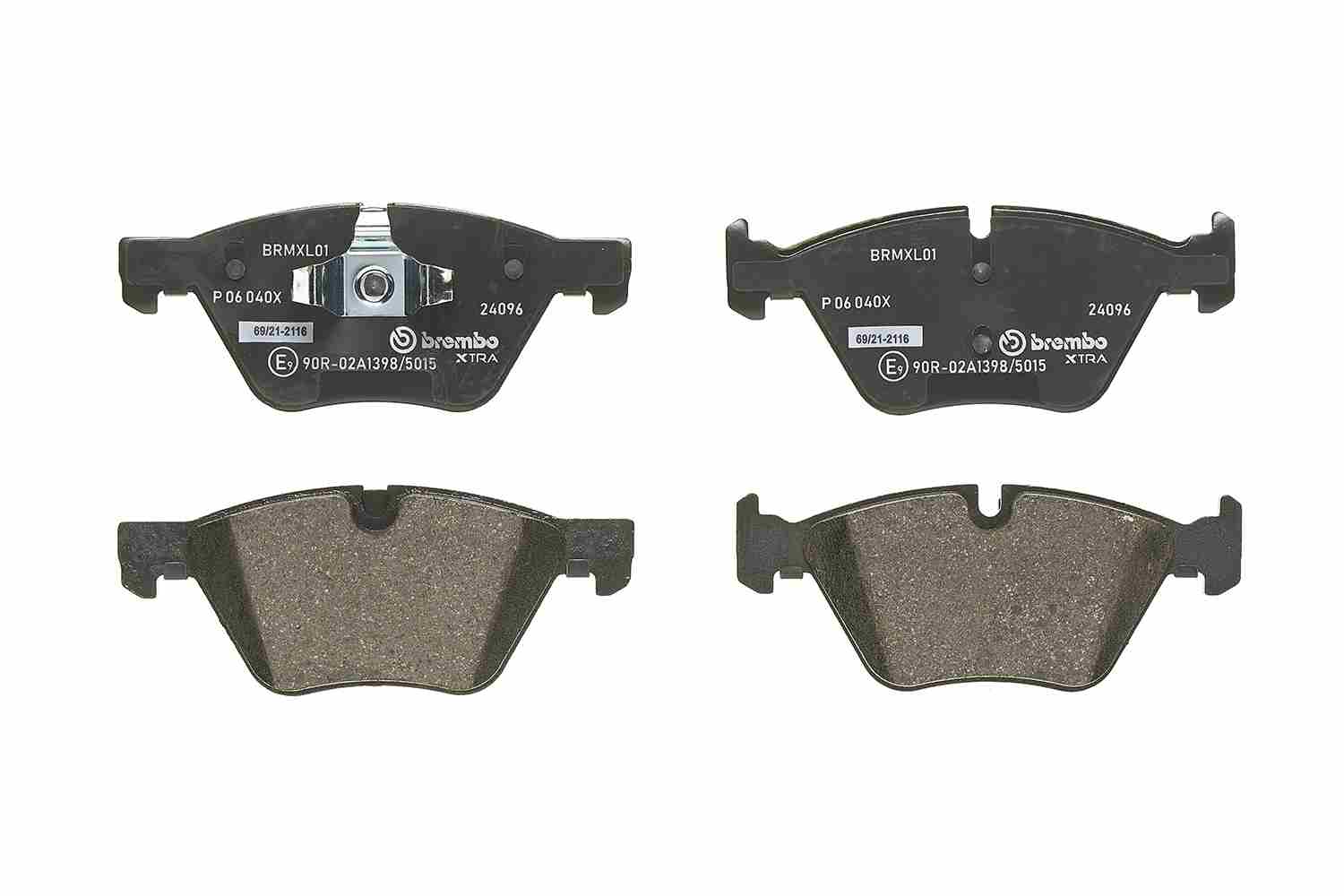 Brembo Brake Pads Front Bmw 1 E81/E87/3E90 ( Set Lh&Rh) (P06040X)