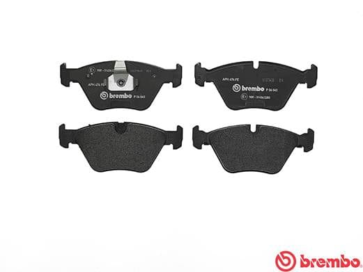I-Brembo Brake Pads Front Bmw X3/ Z4 ( Set Lh&amp;Rh) (P06043)