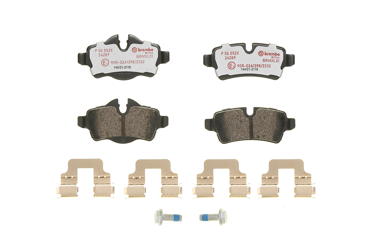 Brembo Brake Pads Rear Mini Cooper R56 ( Set Lh&Rh) (P06052X)