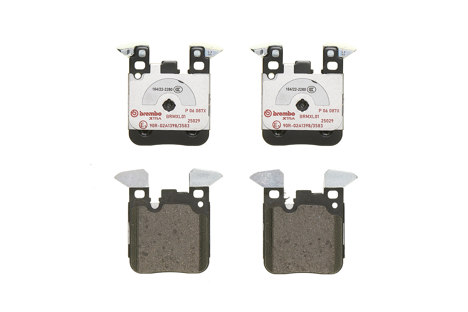 Brembo Brake Pads Rear Bmw 1 F20/3 F30/4 ( Set Lh&Rh) (P06087X)