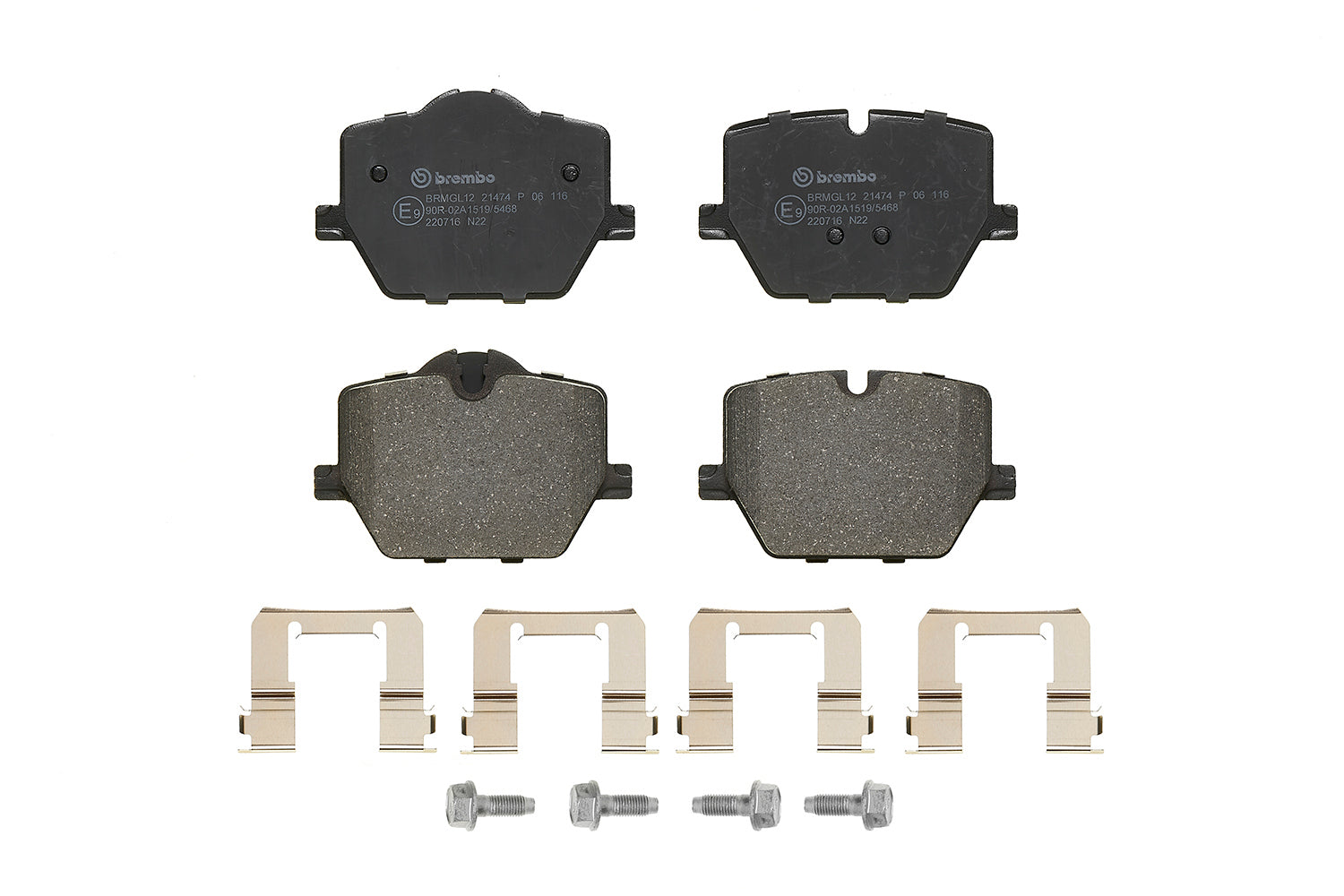 Brembo Brake Pads Rear Bmw 3 Series ( Set Lh&Rh) (P06116)