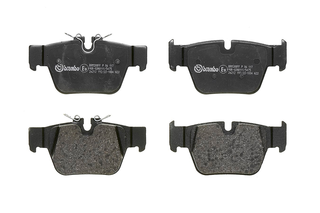 Brembo Brake Pads Rear Bmw X2 F39 ( Set Lh&Rh) (P06117)