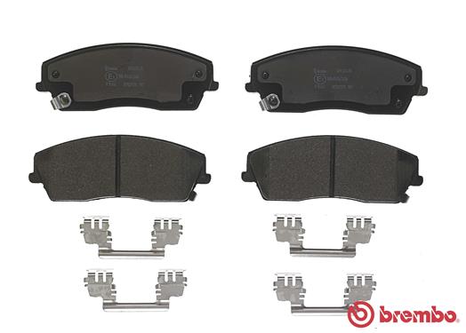 Brembo Brake Pads Front Chrysler 300C ( Set Lh&Rh) (P11041)