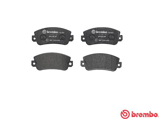 Brembo Brake Pads Front Fiat Uno ( Set Lh&Rh) (P23013)