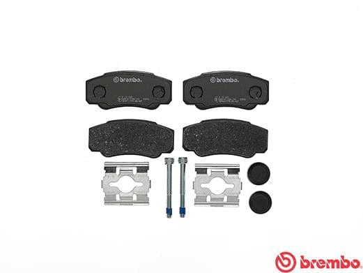 Brembo Remblokkies Agter Peugeot Boxer (Stel L&amp;R) (P23093)