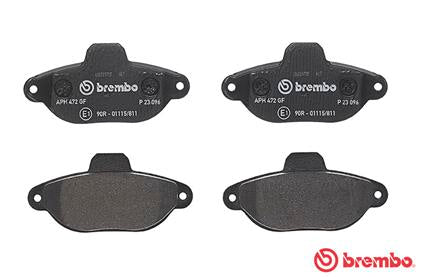 Brembo Brake Pads Front Fiat Panda/Punto/ ( Set Lh&Rh) (P23096)