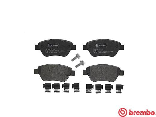 I-Brembo Brake Pads Proton Gen2/Satri ( Set Lh&amp;Rh) (P23099)