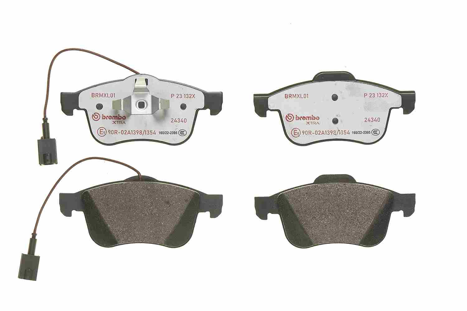 Brembo Brake Pads Front Alfa Giulietta94 ( Set Lh&Rh) (P23132X)