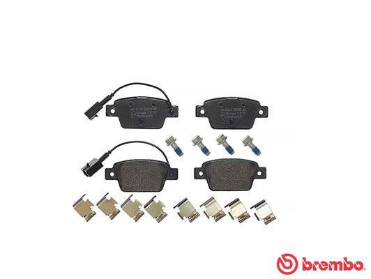 Brembo Brake Pads Rear Fiat Bravo Ii 1998 ( Set Lh&Rh) (P23135)