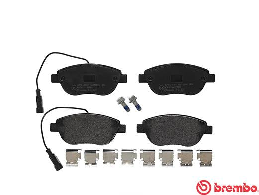 Brembo Brake Pads Front Fiat Doblo ( Set Lh&Rh) (P23137)