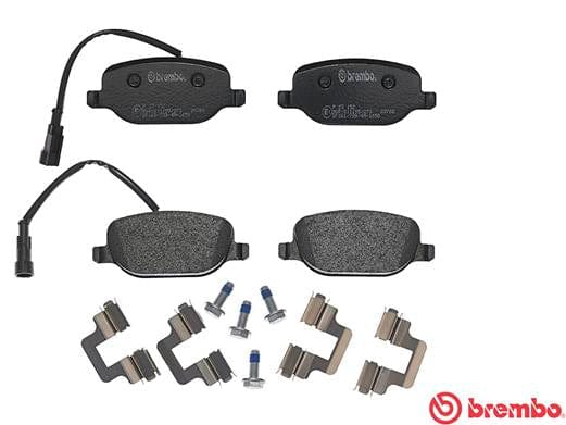 Brembo Brake Pads Rear Alfa Giulietta Qv ( Set Lh&Rh) (P23152)
