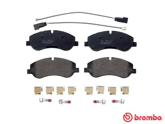 Brembo Brake Pads Rear Audi Q3-Rs ( Set Lh&Rh) (P24152)