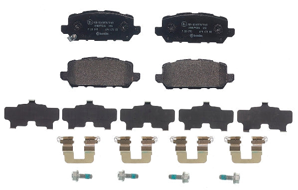 Brembo Brake Pads Rear Honda Hr-V ( Set Lh&Rh) (P28090)