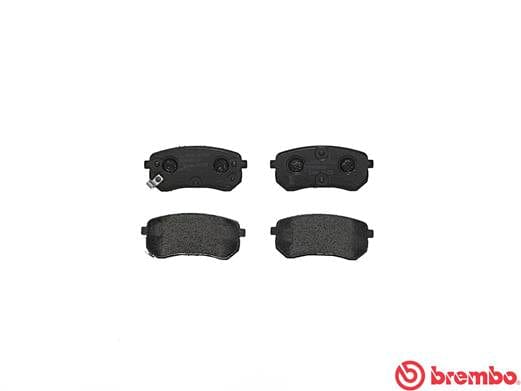 I-Brembo Brake Pads Rear Kia Picanto 1.1 ( Set Lh&amp;Rh) (P30033)