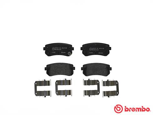 Brembo Brake Pads Rear Kia Cerato/Koup/H ( Set Lh&Rh) (P30051)