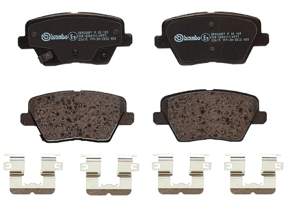 Brembo Brake Pads Rear Hyundai/Kia ( Set Lh&Rh) (P30109)