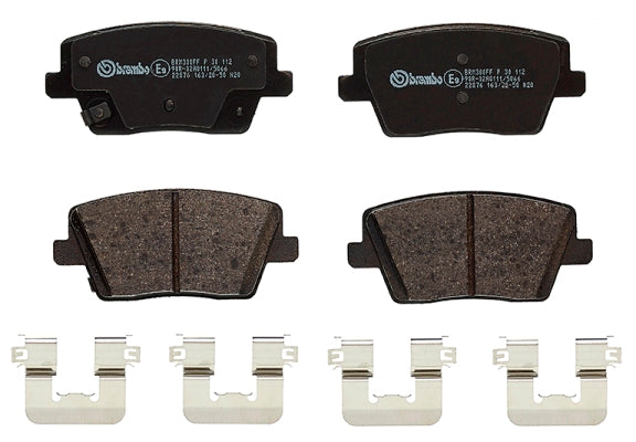 Brembo Brake Pads Rear Hyundai ( Set Lh&Rh) (P30112)