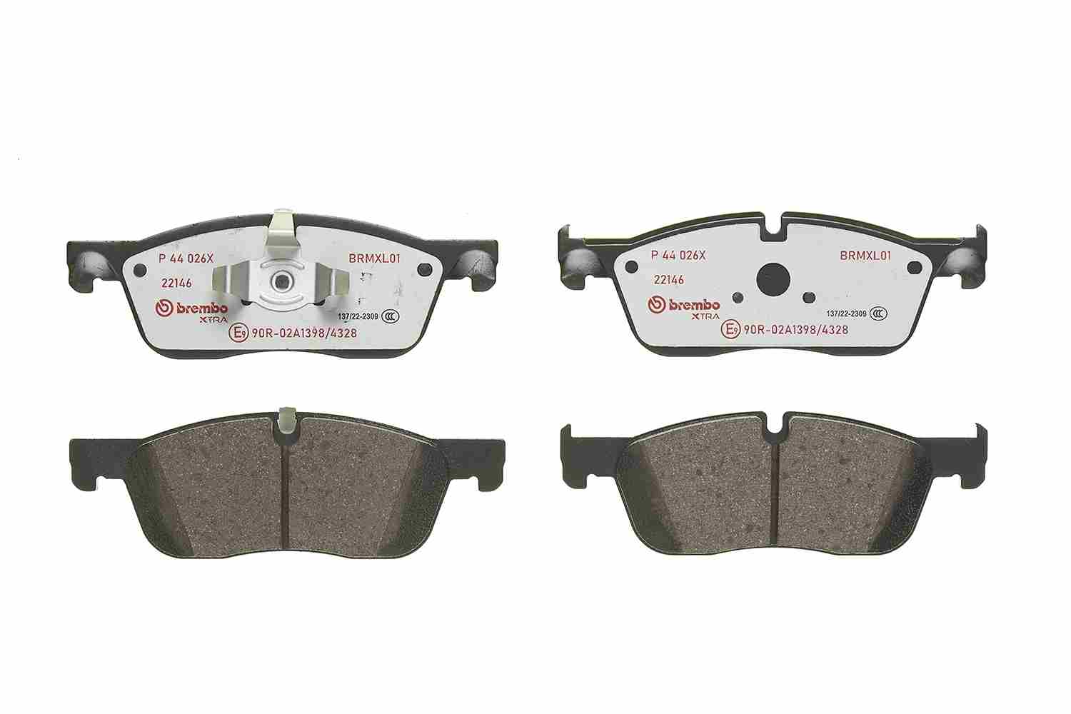 Brembo Brake Pads Front Land Rover  Evoque/Discovery ( Set Lh&Rh) (P44026X)