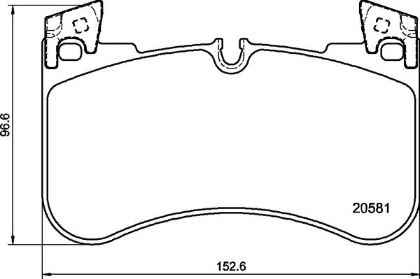 Brembo Brake Pads Front Land Rover Discovery ( Set Lh&Rh) (P44029)