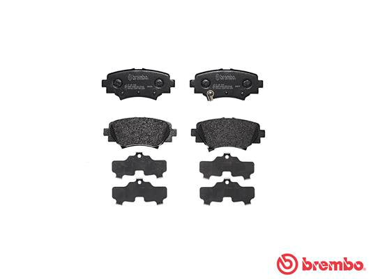 Brembo Brake Pads Rear Mazda 3 ( Set Lh&Rh) (P49049)