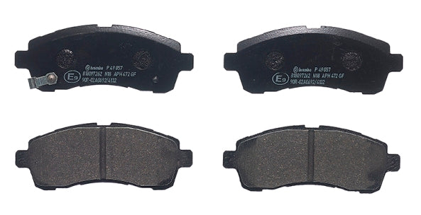 Brembo Brake Pads Front Mazda 2 ( Set Lh&Rh) (P49057)