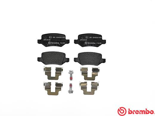 Brembo Brake Pads Rear Mercedes A160/A19 '0 ( Set Lh&Rh) (P50058)