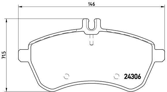 Brembo Brake Pads -Front (P50067) P50067 -Modern Auto Parts