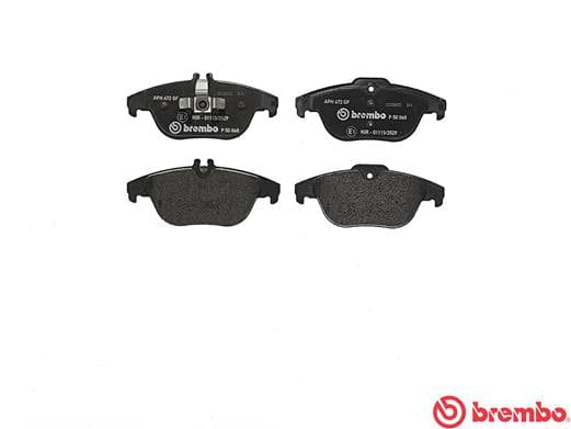 I-Brembo Brake Pads Rear Mercedes C Class (W ( Set Lh&amp;Rh) (P50068)