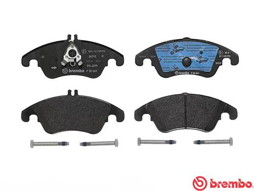 Brembo Brake Pads Front Mercedes  C320 E320/ ( Set Lh&Rh) (P50069)