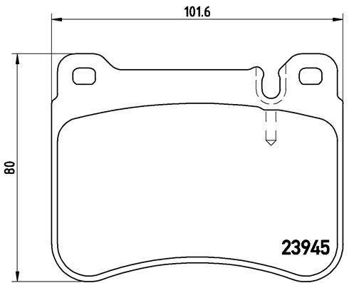 Brembo Brake Pads Front (P50073) P50073 -Modern Auto Parts