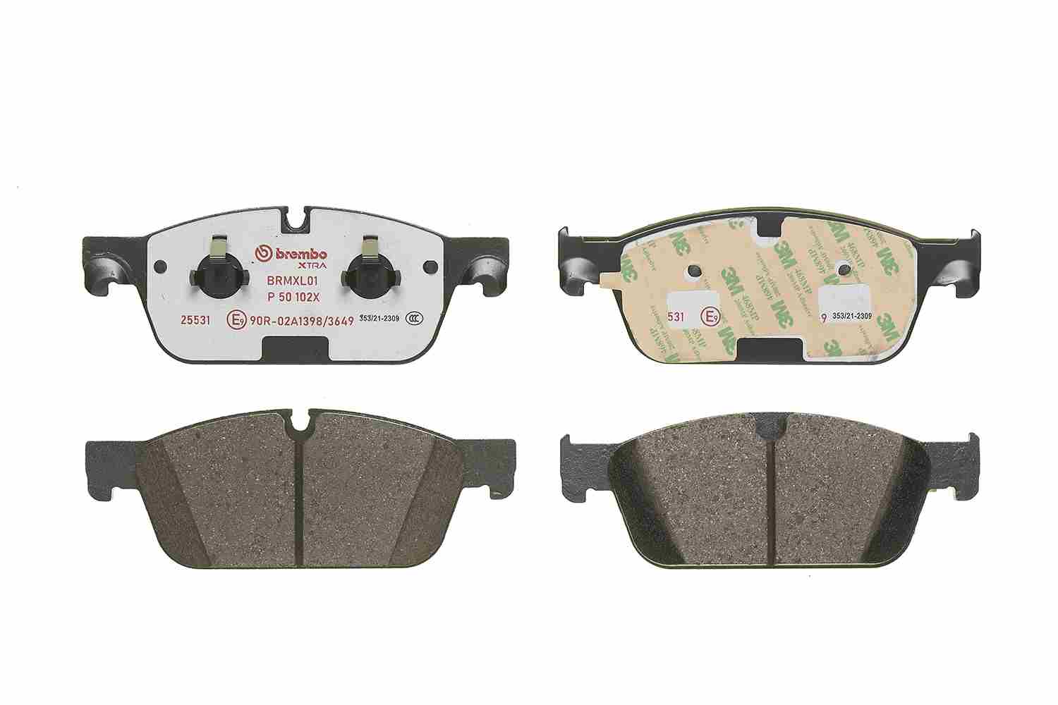 Brembo Brake Pads Front Mercedes-Benz Gl ( Set Lh&Rh) (P50102X)