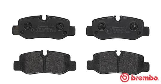 Brembo Brake Pads Rear Mercedes V W447/Vito ( Set Lh&Rh) (P50126) BREMBO