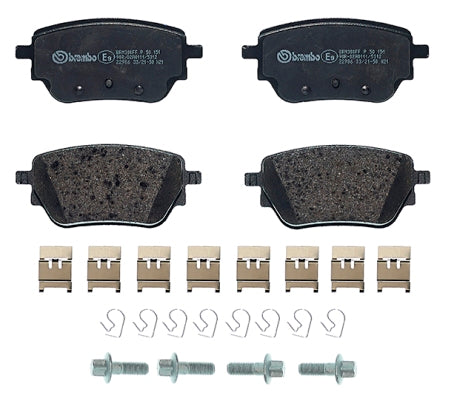 Brembo Brake Pads Rear Mercedes-Benz ( Set Lh&Rh) (P50151)