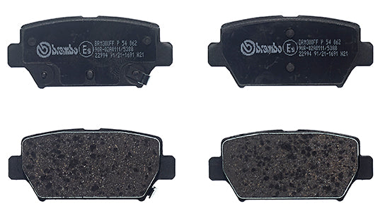 Brembo Brake Pads Rear Mitsubishi ( Set Lh&Rh) (P54062)