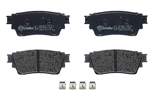 Brembo Brake Pads Rear Mitsubishi ( Set Lh&Rh) (P54063)