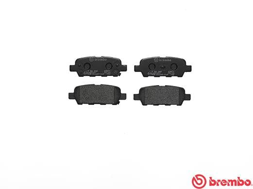 Brembo Remblokkies Agter Nissan X-Trail (Stel L&amp;R) (P56046)