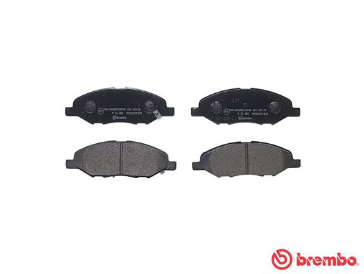 Brembo Brake Pads Front Nissan Micra/Tiida ( Set Lh&Rh) (P56088)