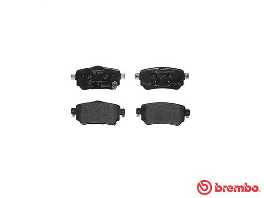 Brembo Brake Pads Rear Nis Xtrail 3/Qashqai ( Set Lh&Rh) (P56098)