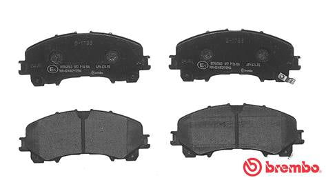 Brembo Brake Pads Front Nissan X-Trailii ( Set Lh&Rh) (P56106)